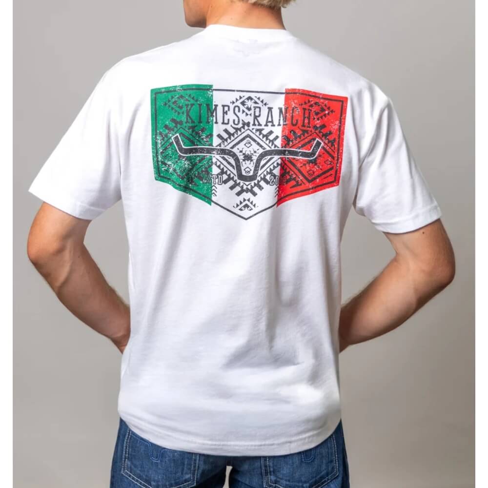Kimes Ranch Mens Mexicana Plate T-Shirt - MEXICANAPLATETEE
