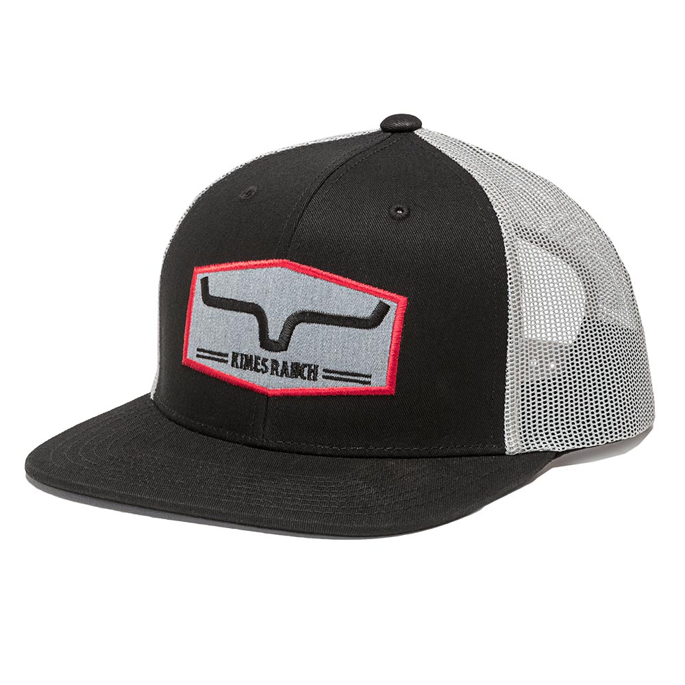 Kimes Ranch Mens Replay Trucker Cap - REPLAYTRUCKER - Black