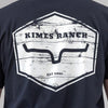 Kimes Ranch Mens Short Sleeve Wooden Hex T-Shirt - WOODENHEXTEE