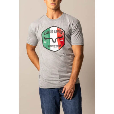 Kimes Ranch Mens Triple Stripe T-Shirt - TRIPLESTRIPETEE