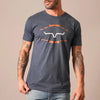 Kimes Ranch Mens Vintage Badge T-Shirt - VINTAGEBADGETEE