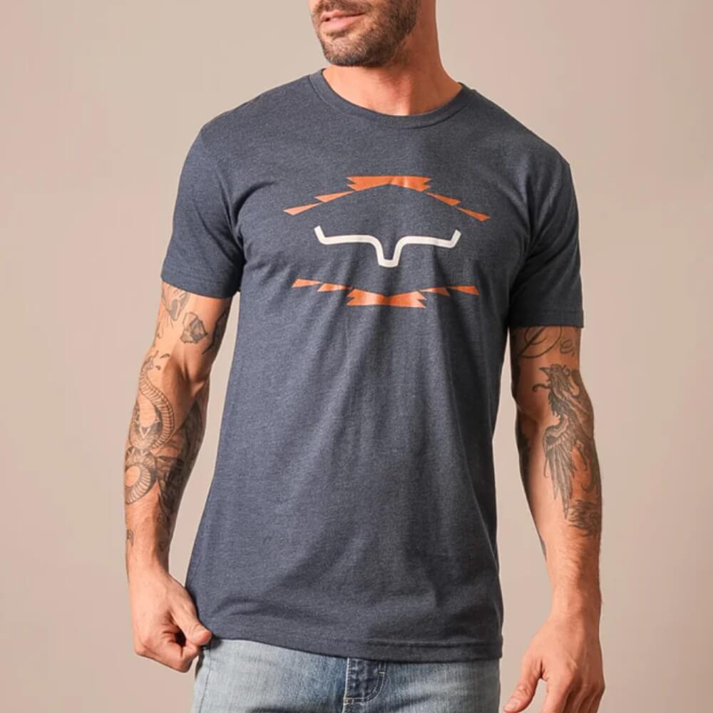 Kimes Ranch Mens Vintage Badge T-Shirt - VINTAGEBADGETEE