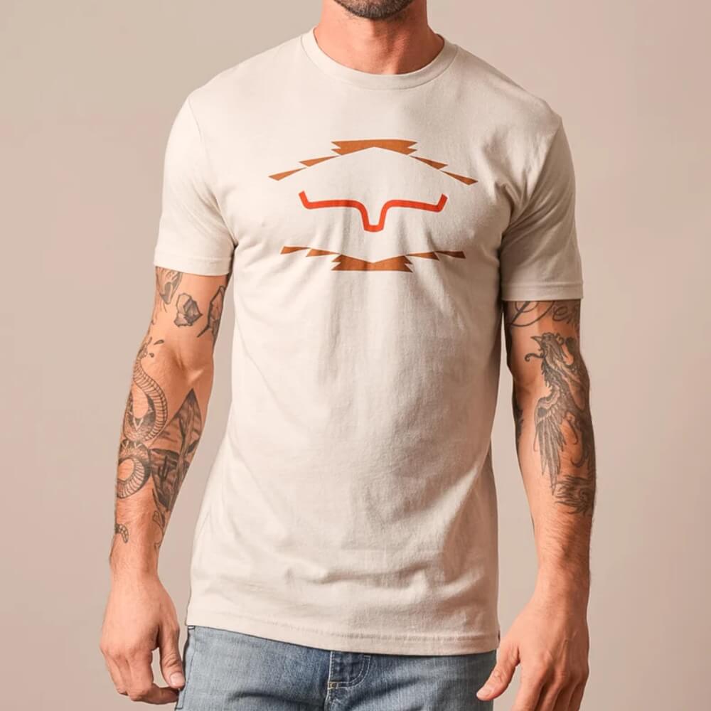 Kimes Ranch Mens Vintage Badge T-Shirt - VINTAGEBADGETEE