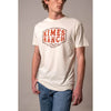 Kimes Ranch Mens Woodblock Graphic T-Shirt