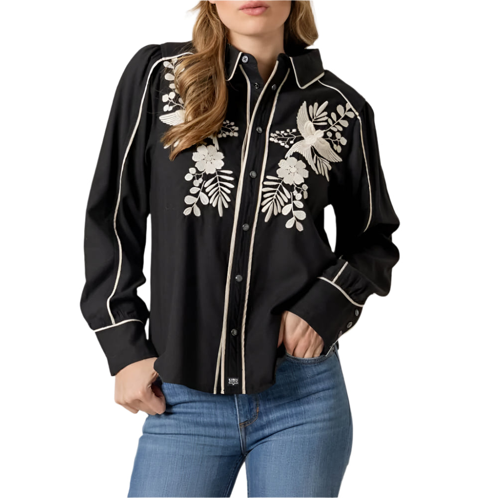 Kimes Ranch Womens Emilia Tencel Blouse