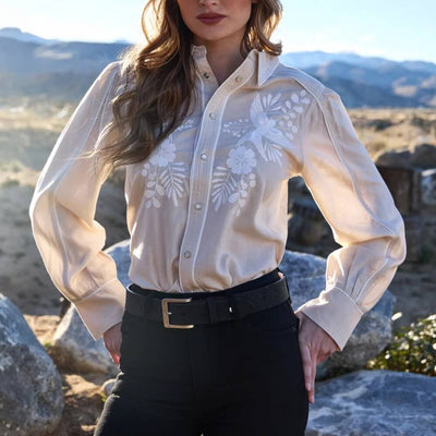 Kimes Ranch Womens Emilia Tencel Blouse