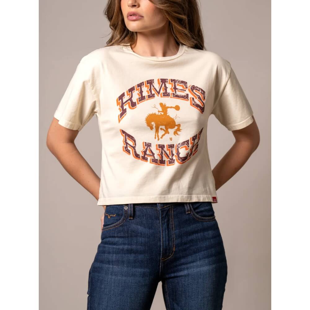 Kimes Ranch Womens Lucky B Bucking T-Shirt - LUCKYB-BUCKINGTEE