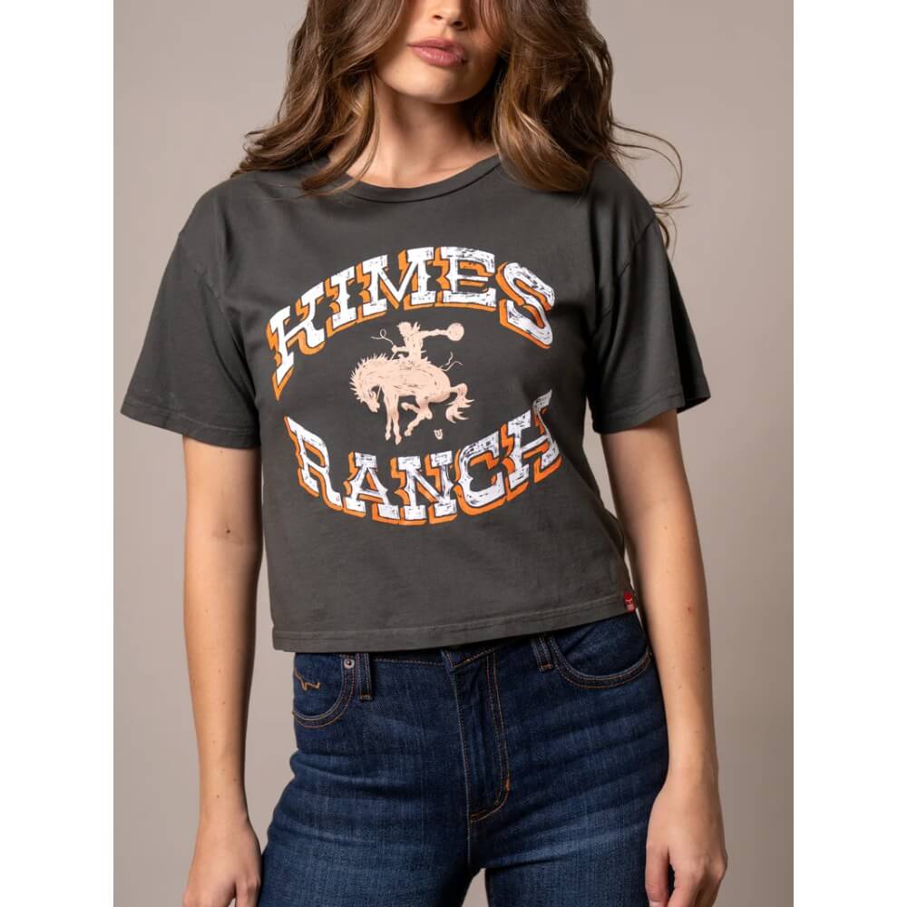 Kimes Ranch Womens Lucky B Bucking T-Shirt - LUCKYB-BUCKINGTEE