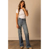 Kimes Ranch Womens Olivia Wide Leg Jeans Light Wash - WJE0000016-BL001