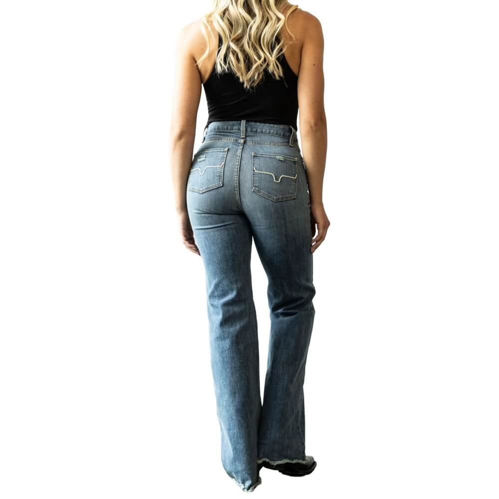 Kimes Ranch Womens Olivia Wide Leg Jeans Light Wash - WJE0000016