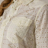 Kimes Ranch Womens Rachel Eyelet Blouse
