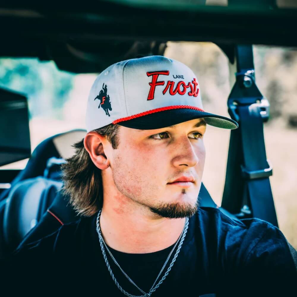 Lane Frost Mens Chief Cap White - CHIEF