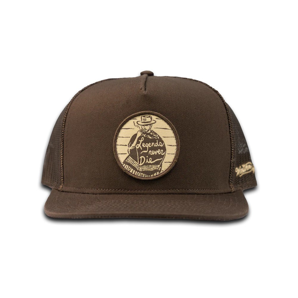 Lane Frost Mens Deadeye Cap Brown - DEADEYE