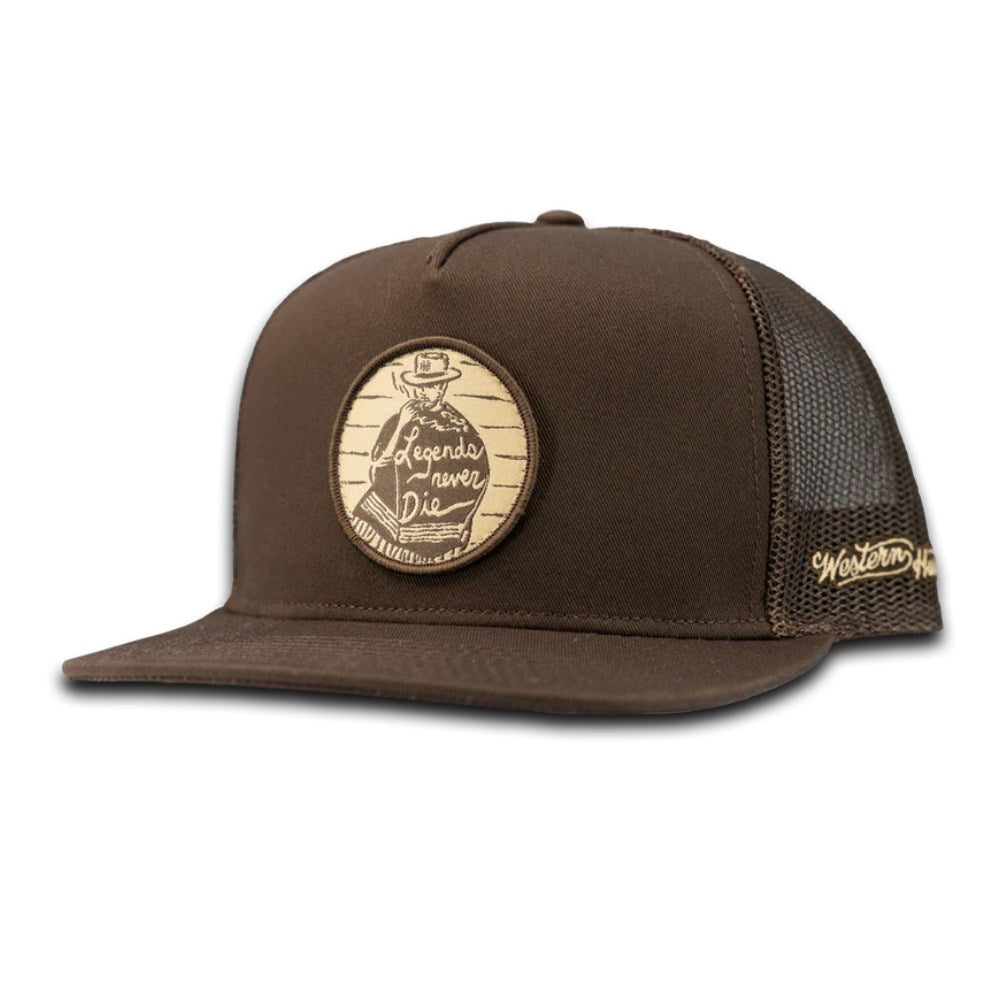 Lane Frost Mens Deadeye Cap Brown - DEADEYE