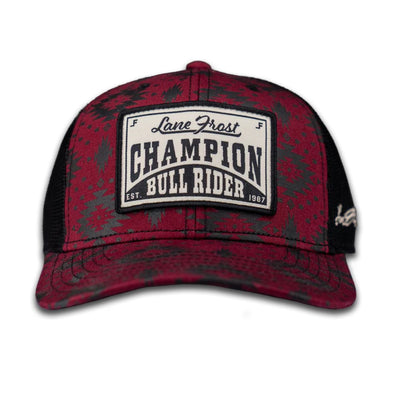 Lane Frost Mens Duke Cap Red - DUKE