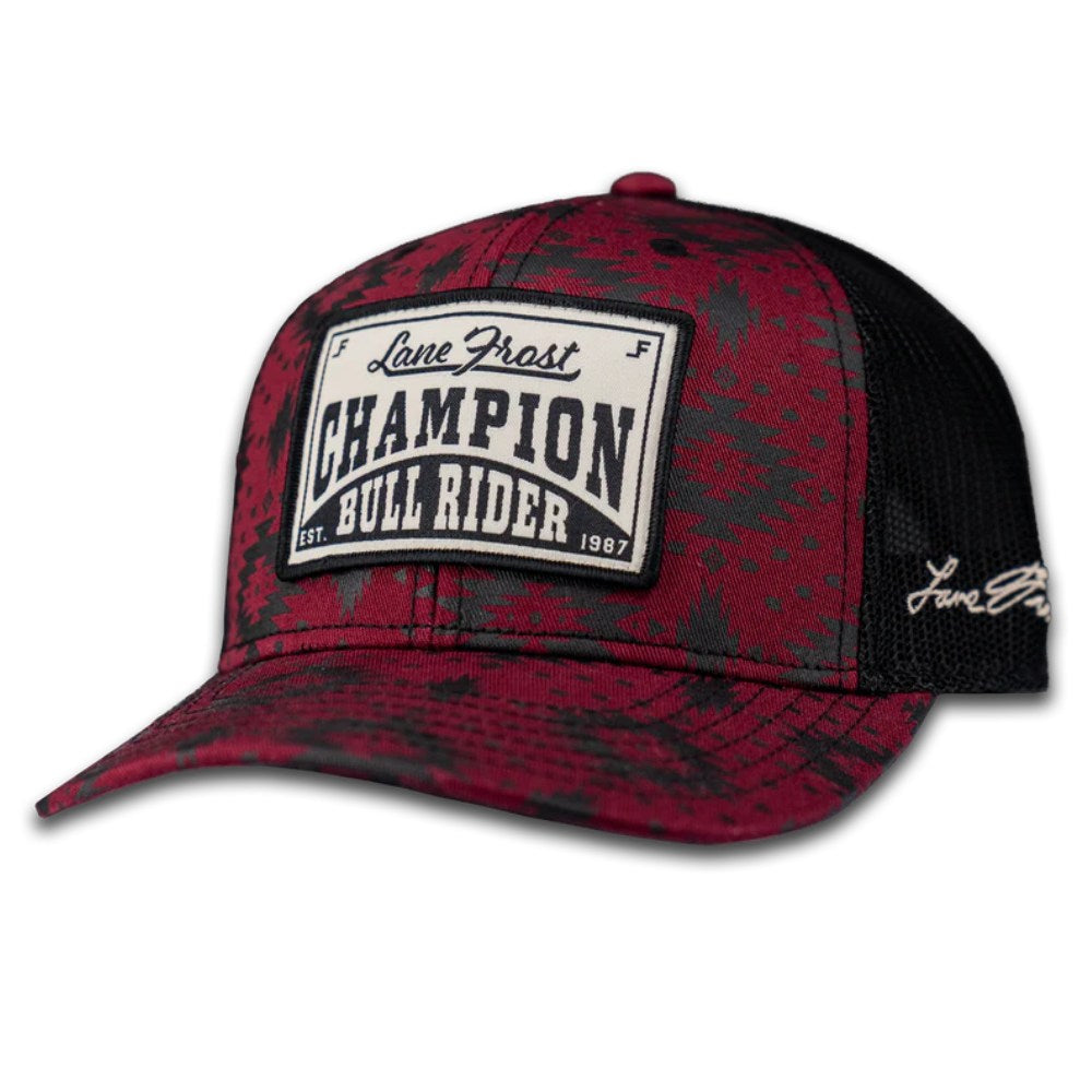 Lane Frost Mens Duke Cap Red - DUKE