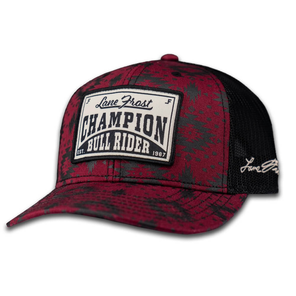 Lane Frost Mens Duke Cap Red - DUKE