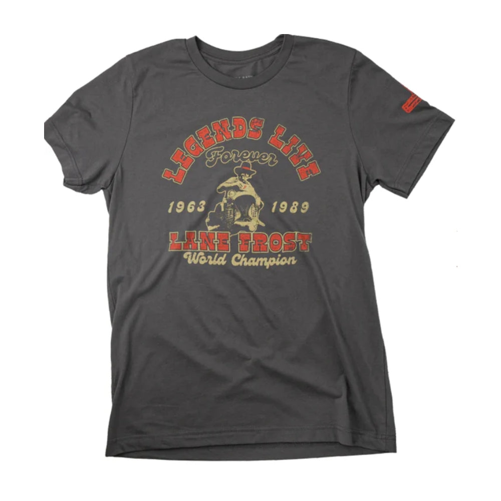 Lane Frost Mens Live Legend T-Shirt - LFBLLT
