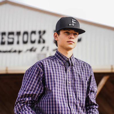 Lane Frost Mens Nighthawk Cap - NIGHTHAWK