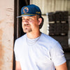 Lane Frost Mens Sundown Cap Navy - SUNDOWN