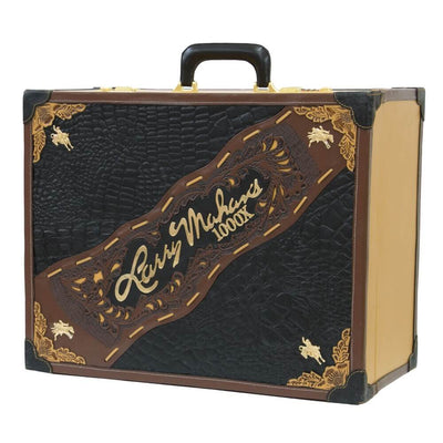 Larry Mahan Mens 1000X Black Felt Hat