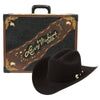 Larry Mahan Mens 1000X Imperial Black Felt Hat - MF1M65IMPERIAL-BLK