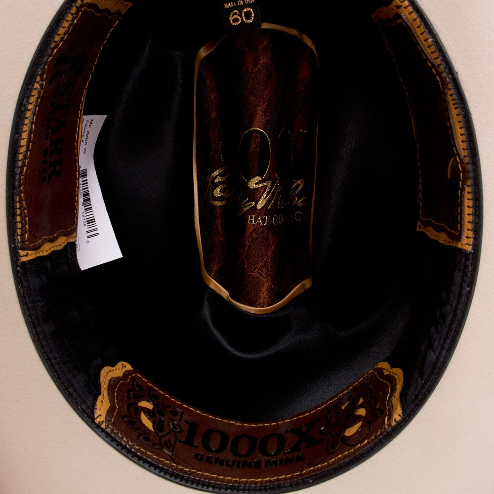 Larry Mahan Mens 1000X Imperial Silverbelly Felt Hat - MF1M65IMPERIAL-BELLY