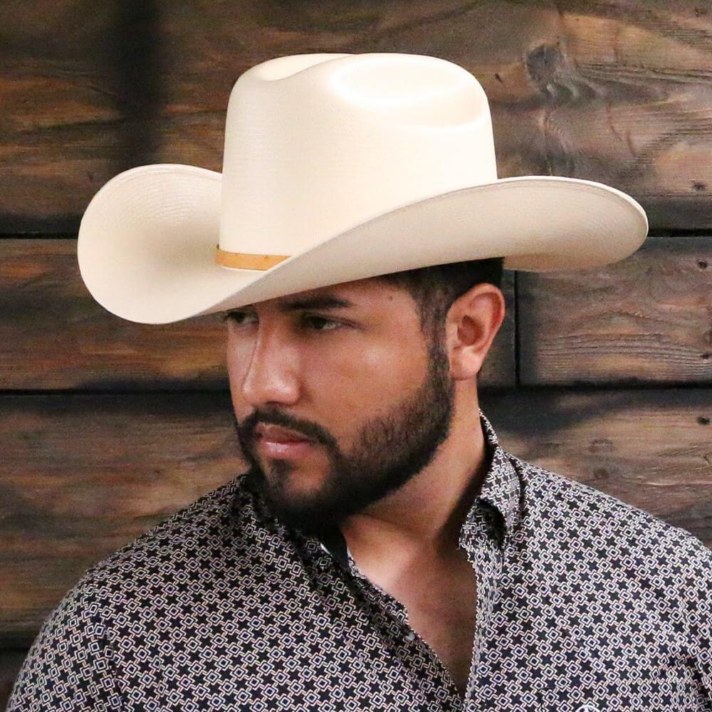 Larry Mahan Mens 100X Straw Hat