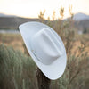 Larry Mahan Mens 10X Jerarca Felt Hat White - MF1065JERARCA-WHITE