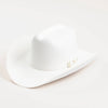 Larry Mahan Mens 10X Jerarca Felt Hat White - MF1065JERARCA-WHITE