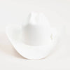 Larry Mahan Mens 10X Jerarca Felt Hat White - MF1065JERARCA-WHITE