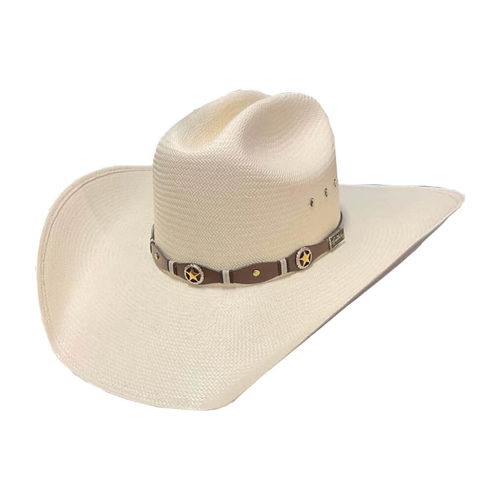 Larry Mahan Mens 10X Oplin Straw Hat - MS2442OPLX-N