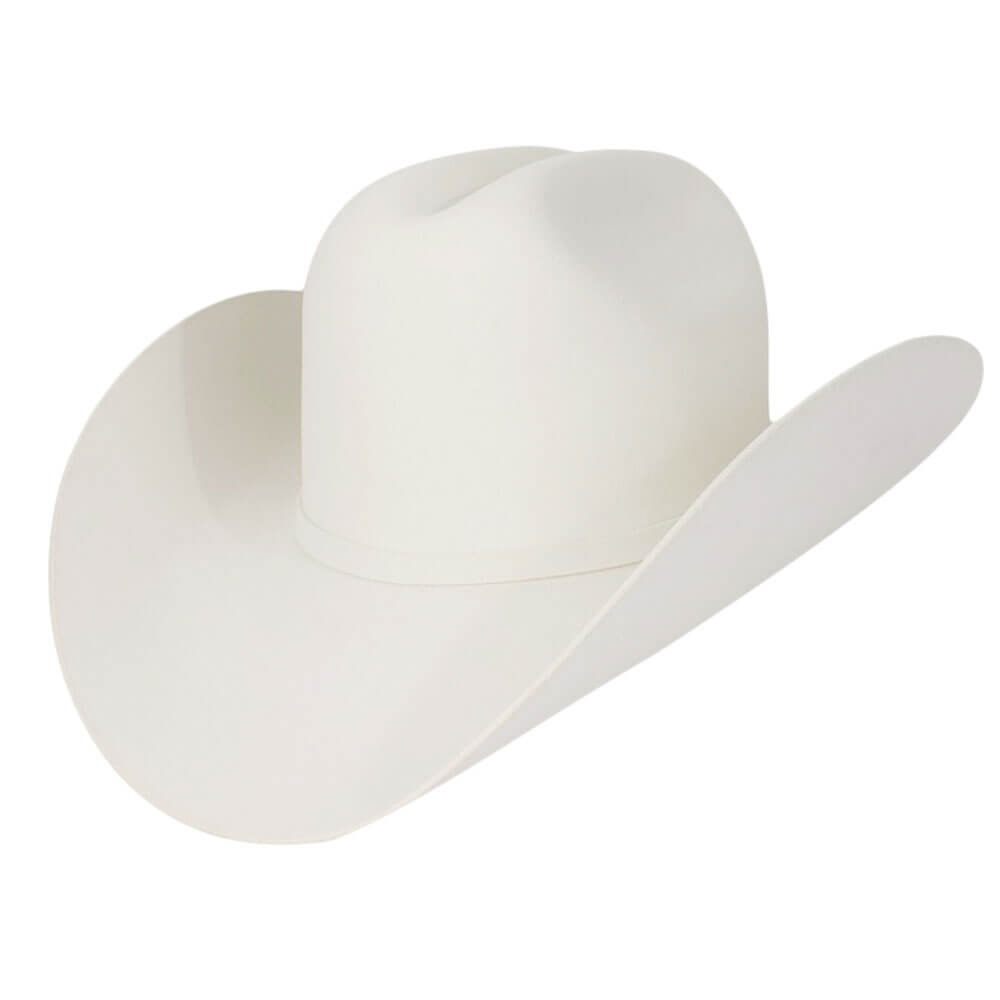 Larry Mahan Mens 10X Oro Blanco Felt Hat