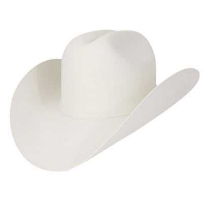 Larry Mahan Mens 10X Oro Blanco Felt Hat - MF1065OROBLA10X-WHT