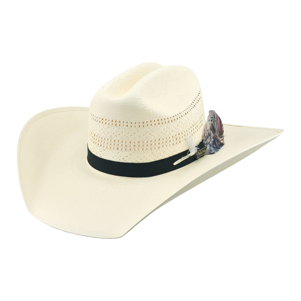 Larry Mahan Mens 10X Panhandle Straw Hat - MS3V42PANX