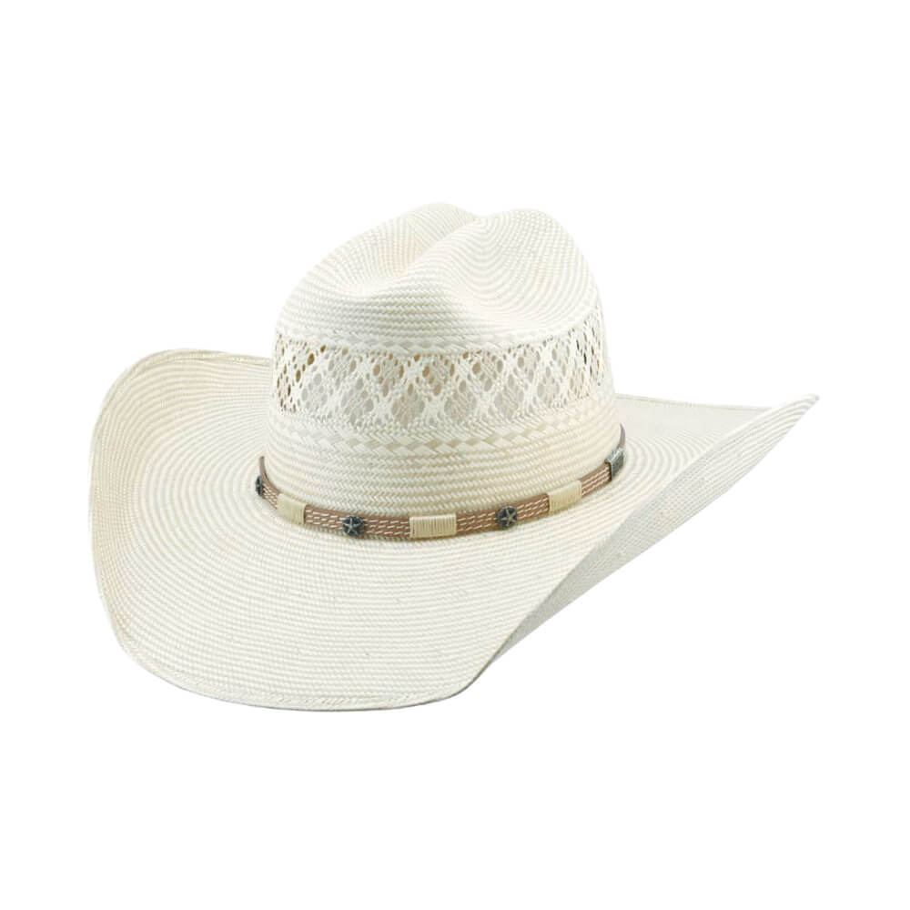 Larry Mahan Mens 10X Wyatt Straw Hat - MS4V42WYAX14