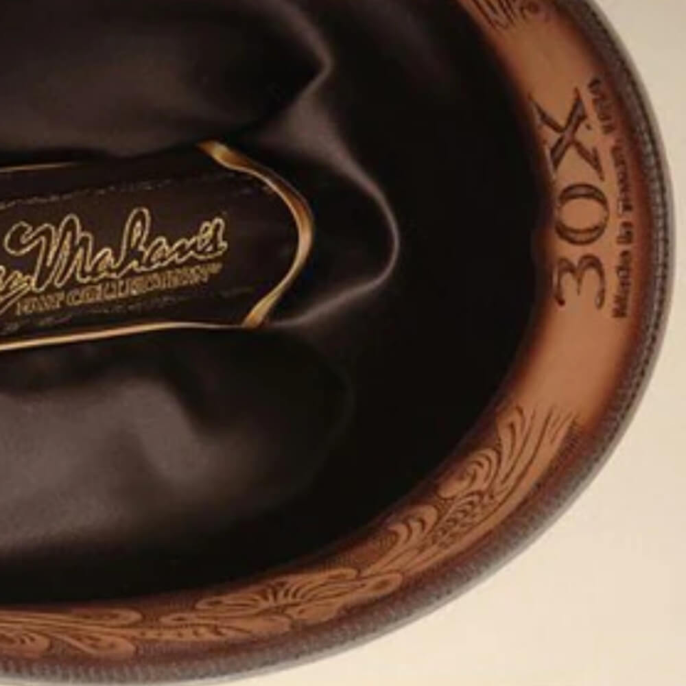 Larry Mahan Mens 30X Opulento Felt Hat