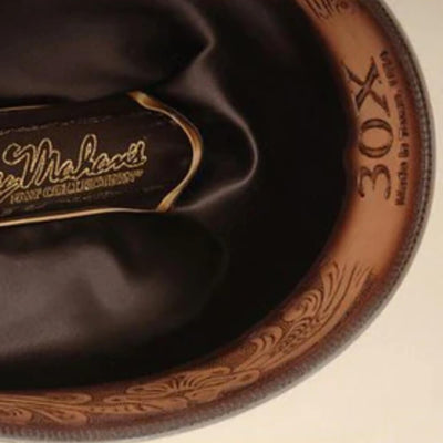 Larry Mahan Mens 30X Opulento Felt Hat