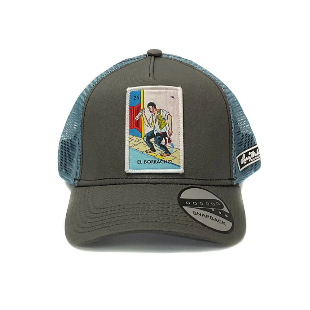 Larry Mahan Mens Loteria El Borracho Cap