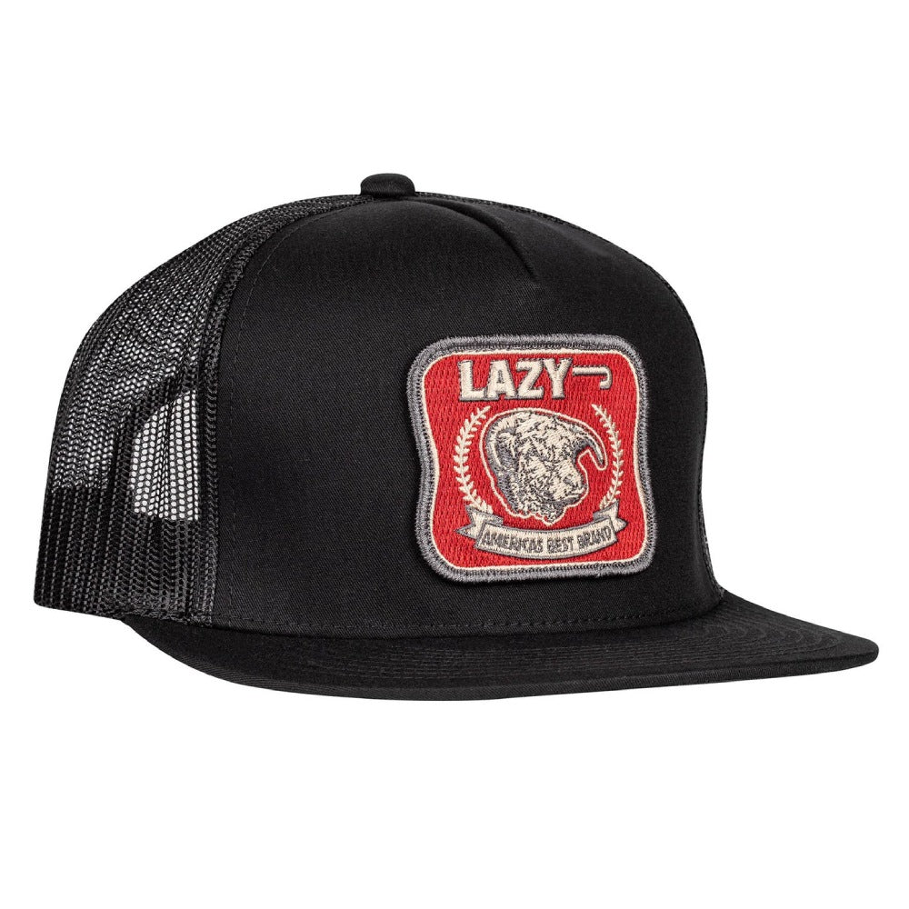 Lazy J Mens America's best Cap - BLACK4BEST