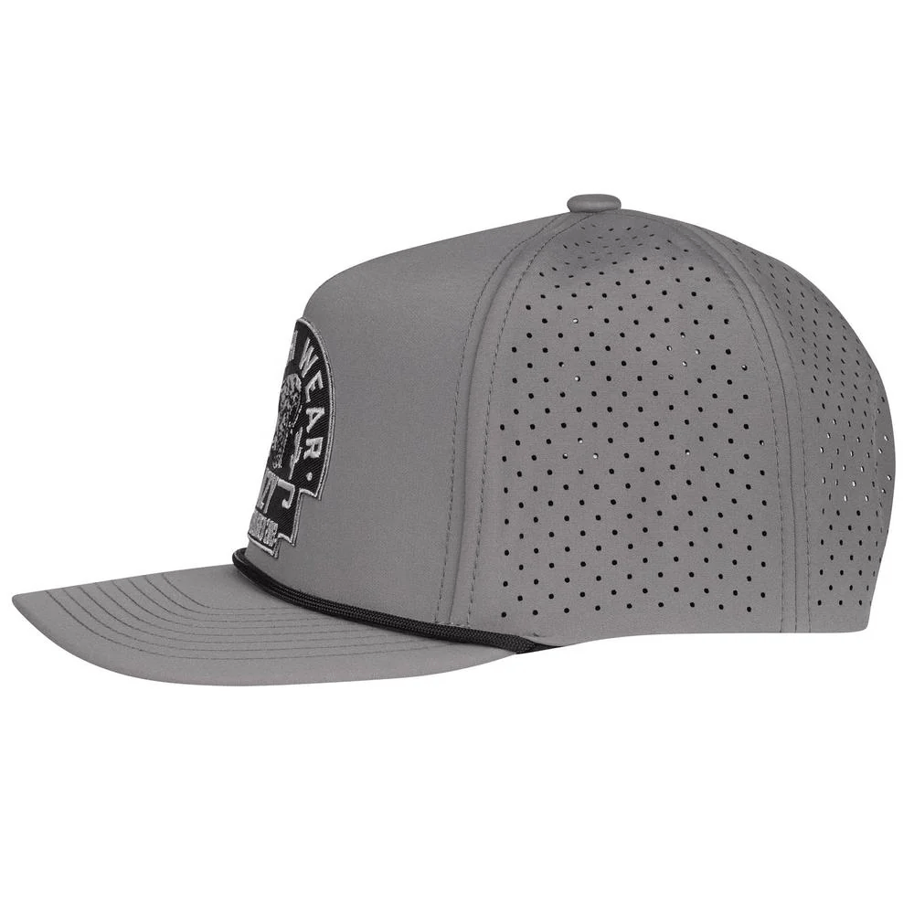 Lazy J Mens Arrowhead Classic Performance Roper Cap Grey