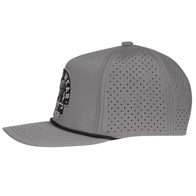 Lazy J Mens Arrowhead Classic Performance Roper Cap Grey