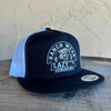 Lazy J Mens Black & White Arrowhead Cap - BLKWHT4ARR