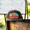 Lazy J Mens Cap - BROWN4ELRANCHORWB