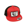 Lazy J Mens Cattle Headquarters Cap - REDBLK4WILL