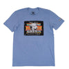 Lazy J Mens Cowpoke Short Sleeve T-Shirt Blue - COWPOKEBLUE
