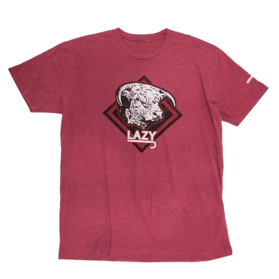 Lazy J Mens Diamond Hereford T-Shirt