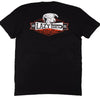 Lazy J Mens Domino Short Sleeve T-Shirt Black - BLKDOMINO