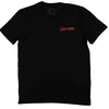 Lazy J Mens Domino Short Sleeve T-Shirt Black - BLKDOMINO
