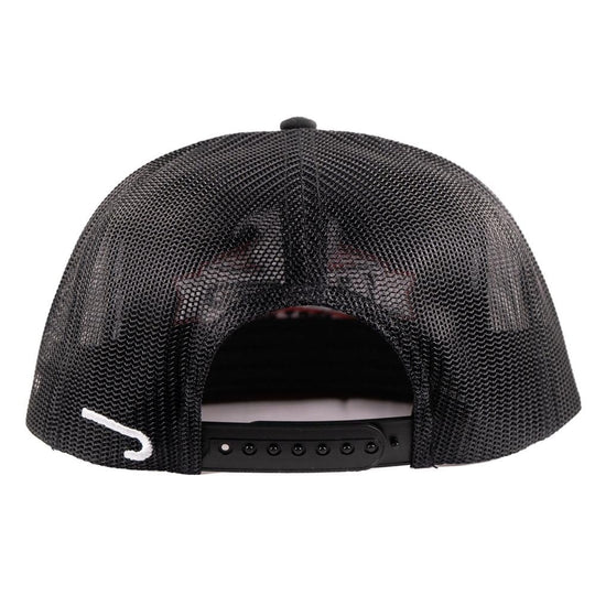 Lazy J Mens Ranch Domino Cap Black Color | Snapback